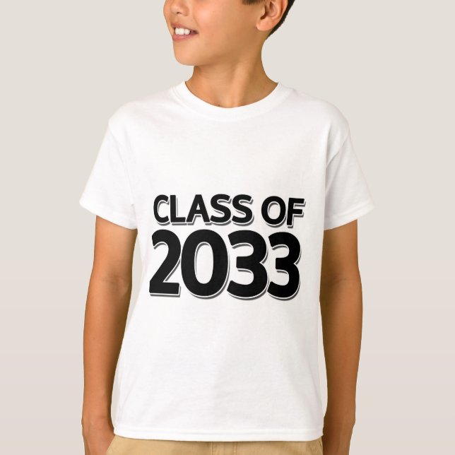 T-shirt Catégorie 2033 (Devant)