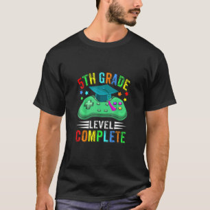 T-shirt Catégorie De 2021 5E Niveau De Graduation Terminé