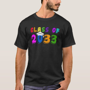 T-shirt Catégorie De 2033 Diplôme Supérieur De 2033
