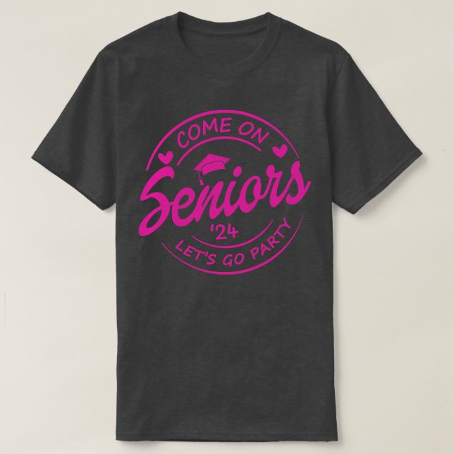 T-shirt Catégorie de cadeaux 2024 Cadeaux seniors Amusants (Design devant)