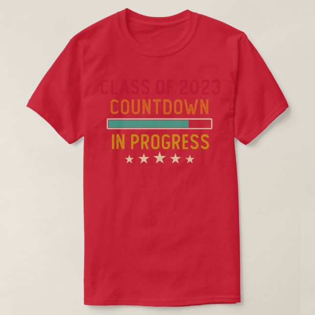 T-shirt Catégorie De Compte 2023 En Cours 1 (Design devant)