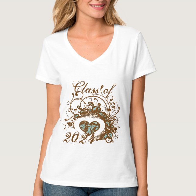 T-shirt Catégorie de diplômés de 2012 Invitation et cadeau (Devant)