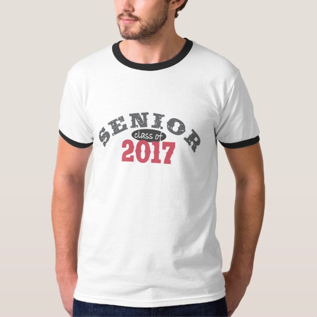 T-shirt Catégorie supérieure du rouge 2017 (Devant)