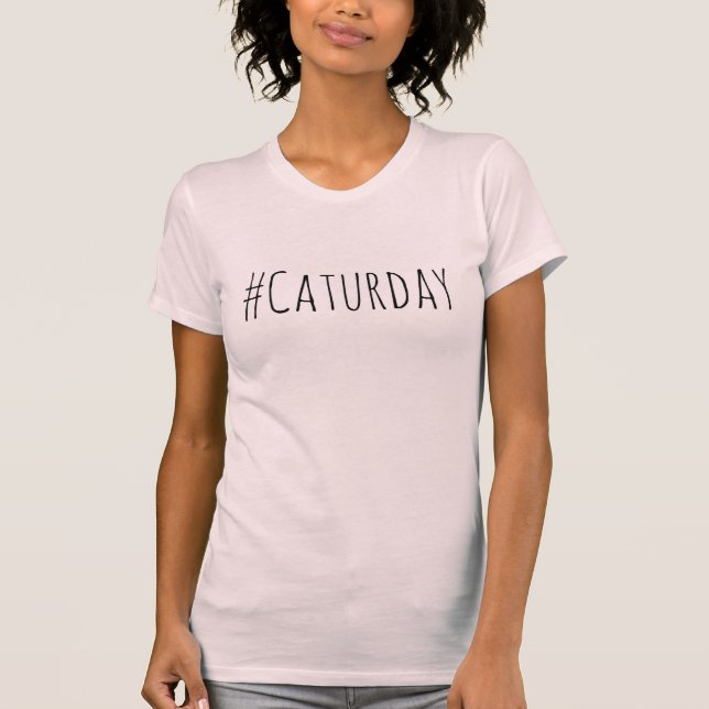 T-shirt #Caterday (Devant)