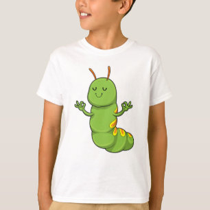 T-shirt Caterpillar à la Méditation du Yoga