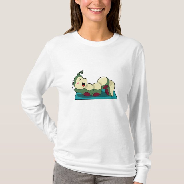 T-shirt Caterpillar at Fitness Workout (Devant)