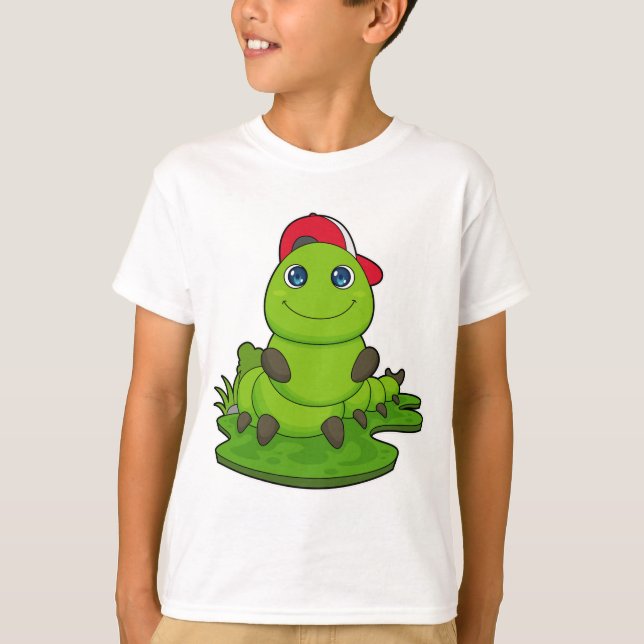T-shirt Caterpillar avec Casquette (Devant)