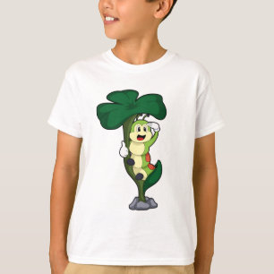 T-shirt Caterpillar avec feuille