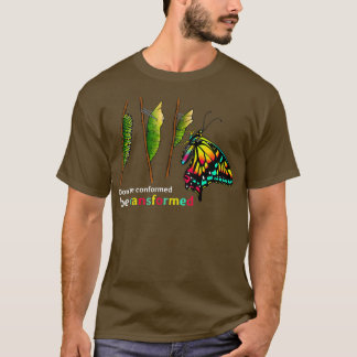 T-shirt Caterpillar Cococoon Design pour papillon