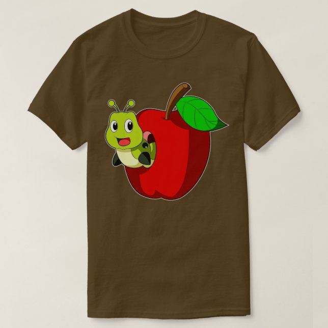 T-shirt Caterpillar d'Apple (Design devant)