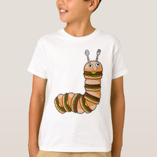T-shirt Caterpillar en Cheeseburger avec boeuf & salade