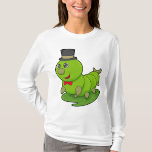 T-shirt Caterpillar en Gentleman avec Cylindre