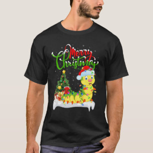 T-shirt Caterpillar Insect Lover Xmas éclairage Caterpilla