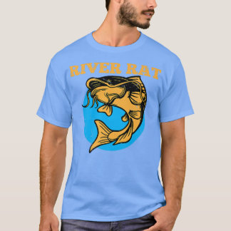 T-shirt CatFishing River Cool Catfish Fishing
