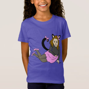 T-Shirt catgirl 