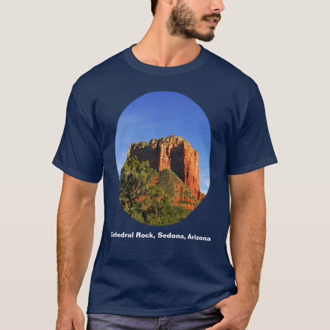 T-shirt Cathedral Rock, Arizona (Devant)