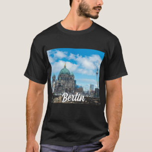 T-shirt Cathédrale de Berlin et tour de télévision à Berli
