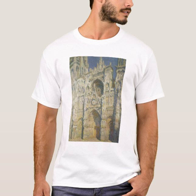 T-shirt Cathédrale de Claude Monet | Rouen à la pleine (Devant)