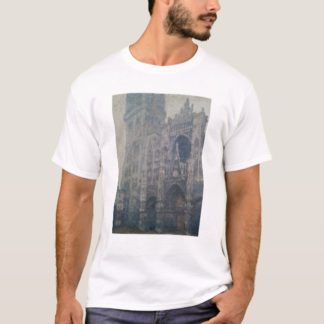 T-shirt Cathédrale de Claude Monet | Rouen, à l'ouest (Devant)