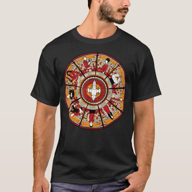 T-shirt Cathédrale De La Sérénité (Devant)