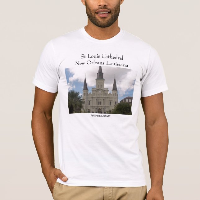 T-shirt Cathédrale de St Louis (Devant)