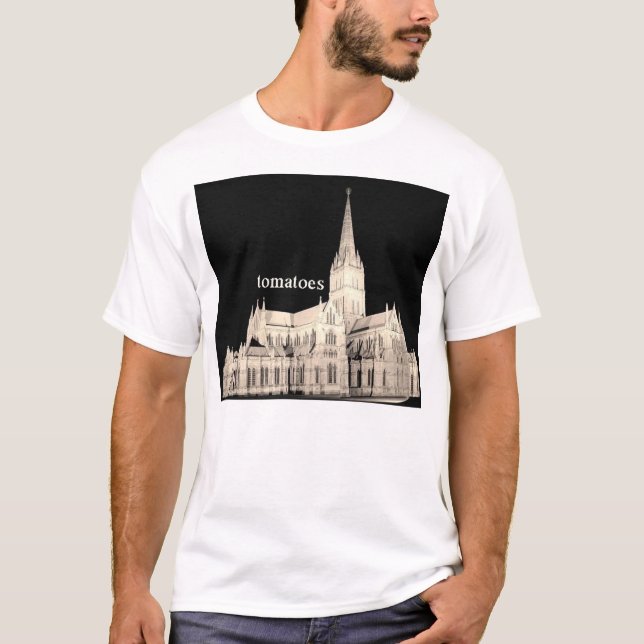 T-shirt cathédrale de tomates (Devant)