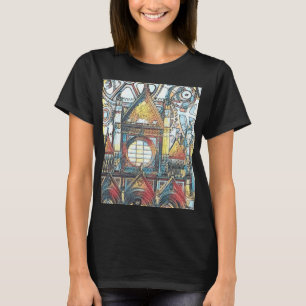 T-shirt Cathédrale de Toscane Steampunk