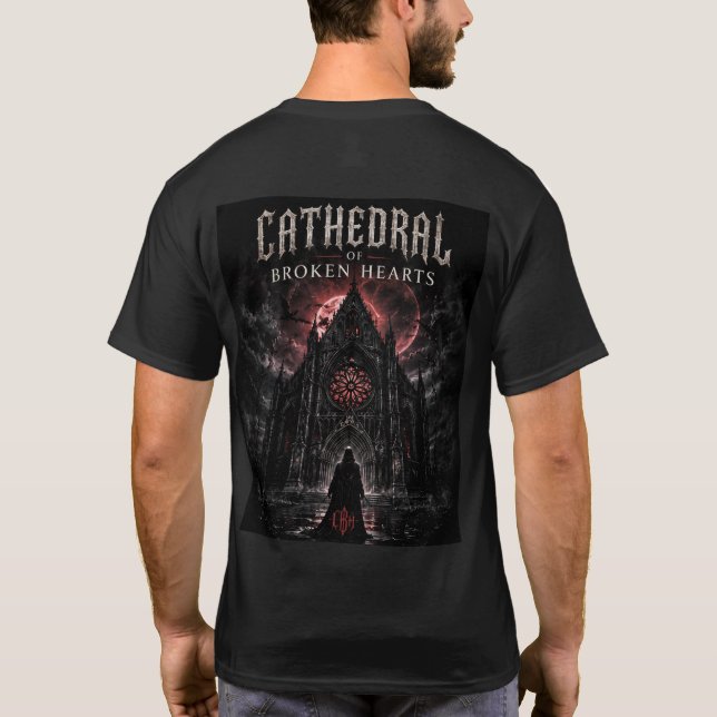 T-SHIRT CATHÉDRALE DES CŒURS BRISÉS  (Dos)