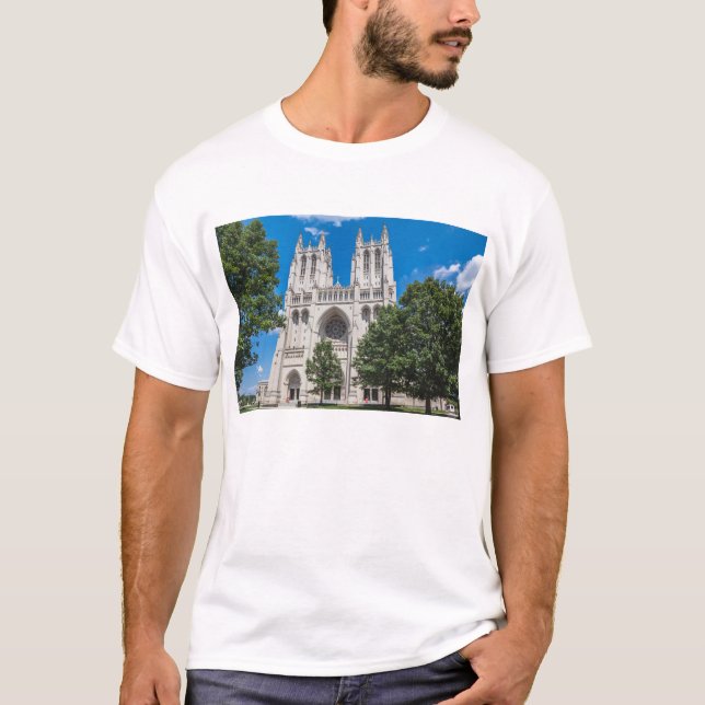 T-shirt Cathédrale nationale de Washington (Devant)