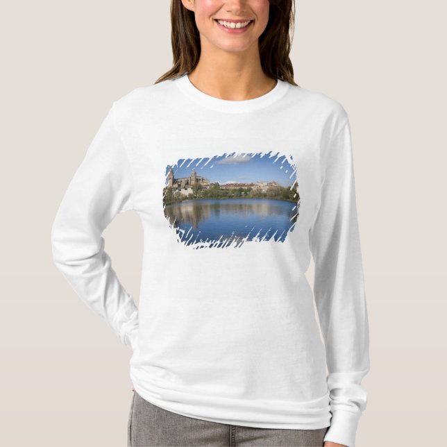 T-shirt Cathédrales et ville de Salamanque (Devant)