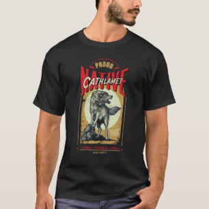 T-shirt Cathlamet Amérindien Esprit de Loup Né
