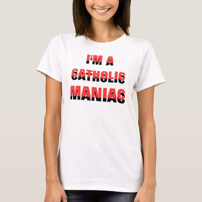 T-SHIRT CATHOLIQUE (Devant)