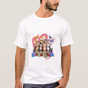 T-shirt catholique - Amoureux des chats catholique
