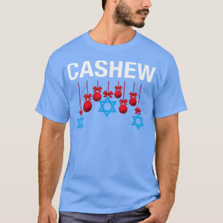 T-shirt Catholique juive Cashew Funny Hanoukka Noël