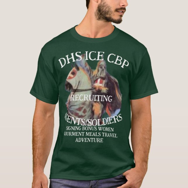 T-SHIRT CATHOLIQUES CONVICTS DHS CBP PARTI RÉPUBLICAIN 202 (Devant)