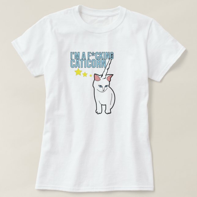 T-shirt Caticorn (Design devant)