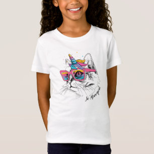 T-Shirt Caticorn ainsi Meowgical