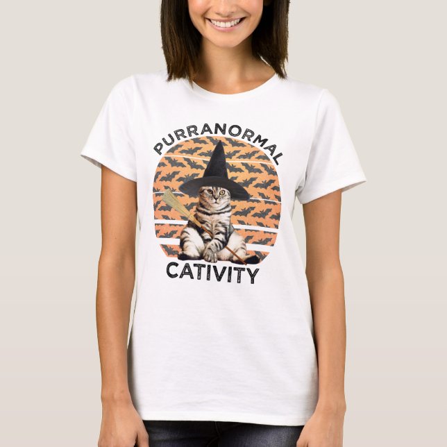 T-shirt Cativité purranormale (Devant)
