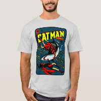 T-shirt CatMan Comics des années 1940