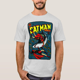 T-shirt CatMan Comics des années 1940