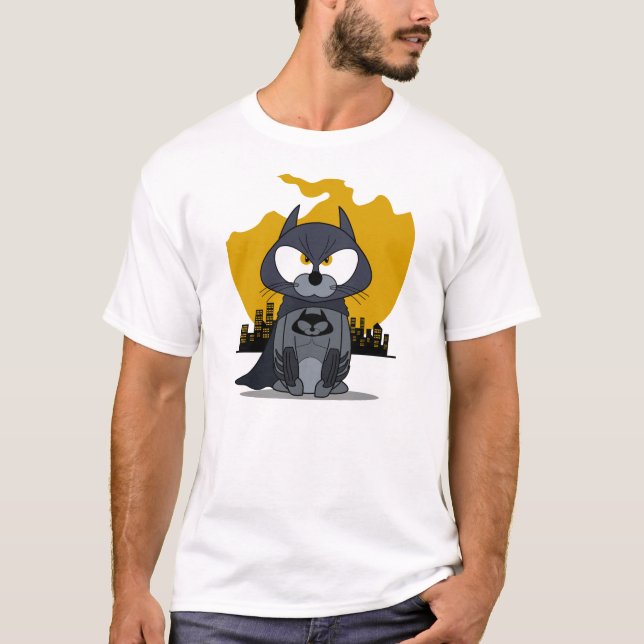 T-shirt CatMan le vrai héros (Devant)