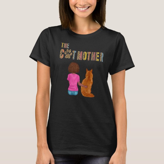 T-shirt Catmother Maine Coon Chat Mère Chat Maman (Devant)
