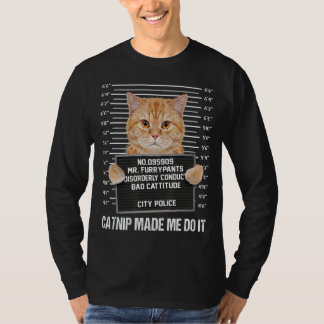 T-shirt Catnip m'a fait le faire