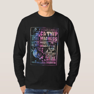 T-shirt Catnip Madness Tie Dye Cute Kitten Amoureux des ch