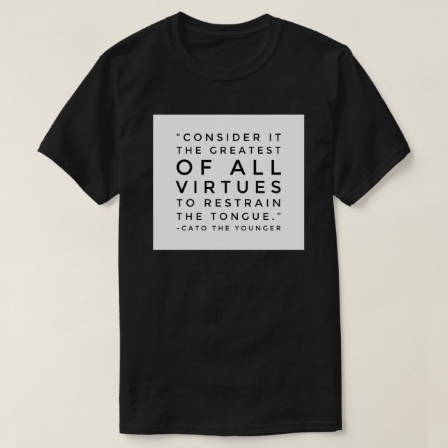 T-shirt Cato the Younger (Design devant)