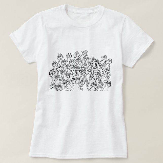 T-SHIRT CATS (Design devant)