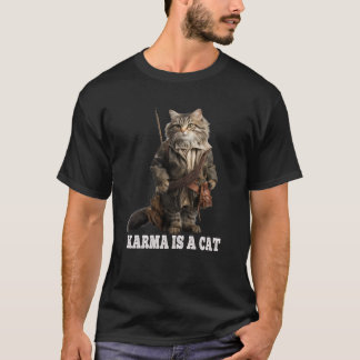 T-shirt Cats Karma est un Chat Angler Cat Swea