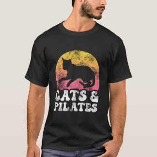 T-shirt Cats Pilates Hobby