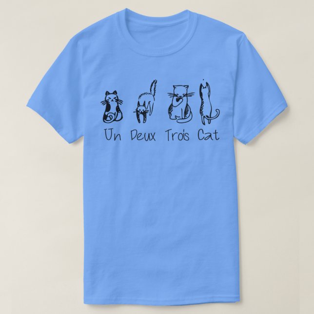 T-shirt Cats Un Deux Trois (Design devant)
