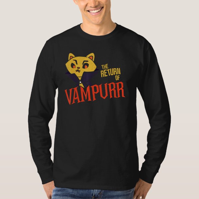 T-shirt Cats vampire  Vampurr (Devant)